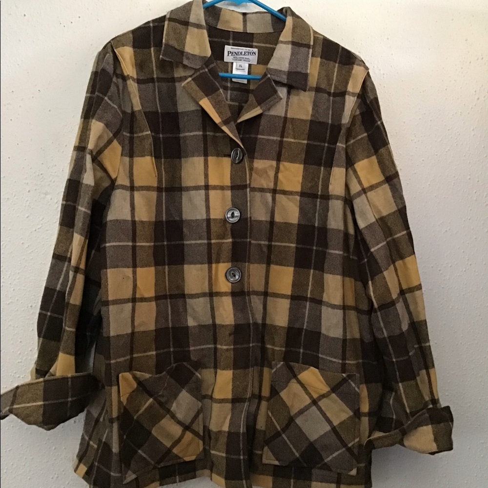Pendleton wool button up
